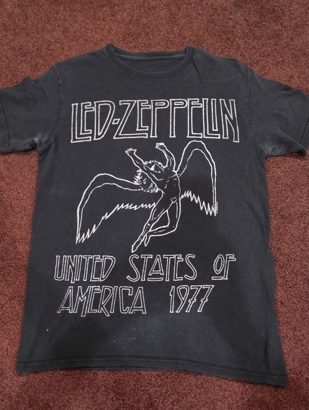 LED ZEPPLIN UNITED STATES OF AMERICA 1977 CONCERT TEE